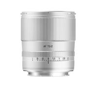 TTARTISAN AF 75mm F2 Objectif d'appareil photo autofocus plein cadre portrait (pour L) Argenté