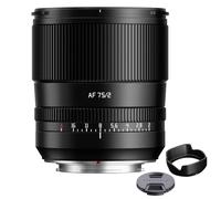 TTArtisan AF 75mm F2 Objectif, Plein Format, autofocus léger STM pour Portraits à MontureX-A1 X-A10 X-A5 X-A7 X-M1 X-H1 X-T1 X-T10 X-T2 X-T20 X-T100 XS10 et Plus Encore