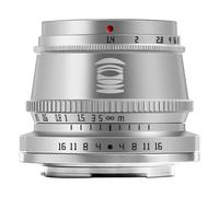TTArtisan APS-C 35mm f1.4 MFT argenté