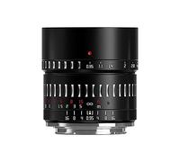TTArtisan APS-C Objectif en métal 50 mm F/0,95 Compatible avec Sony E Argenté