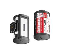 TTARTISAN M01 Mini flash xénon rétro GN12 5600 K 4 niveaux contact unique griffe pour la plupart des appareils photo (flash d'appareil photo)