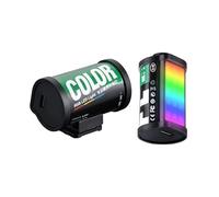 TTARTISAN Mini Lampe vidéo magnétique RVB Lampe à LED RVB pour caméra rétro avec Montage Cold Shoe