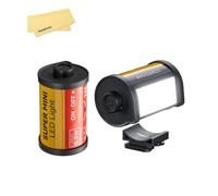 Ttartisan Mini LED Light, Super Mini Rechargeable Mini LED Camera Light with 0-180 Degrees Adjustment Cri95+ 3000K/4500K/6000K Small LED Light for Photography, Vlog