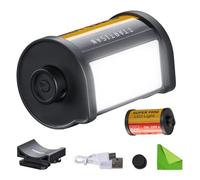 TTARTISAN Mini lumière LED, Mini Lampe de caméra LED Rechargeable CRI95 + 3000K/4500K/6000K Petite lumière LED pour la Photographie, Vlog, Super Mini, avec réglage de 0 à 180 degrés
