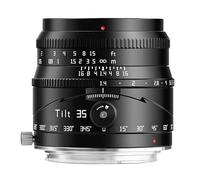 TTartisan Objectif 35 mm F1.4 APS-C Tilt Shift pour Canon RF, grande ouverture et mise au point manuelle, compatible avec les appareils photo Canon RF R7, R10, R50, R100, etc.