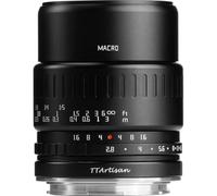 TTArtisan Objectif 40 mm F/2.8 en métal Compatible avec Monture APS-C L (Macro) - Noir