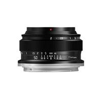 TTArtisan Objectif 50 mm F2 Corps en métal Compatible avec Monture Nikon Z (Cadre Complet) - Noir
