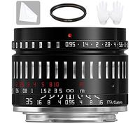 TTArtisan Objectif APS-C F/0.95 35 mm à focale fixe Mise au point manuelle Objectifs à grande ouverture pour appareils photo Sony à monture E A5000 A5100 A6000 A6100 A6300 A6400 A6500 A6600 NEX-3 NEX