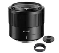TTArtisan Objectif autofocus APS-C 23 mm F1.8 pour appareils photo à monture E A5000 A6500 A6600 NEX-3 NEX-3N NEX-7 NEX5 CA7 A7I A7R A7S A7SI A7SII A9 et plus encore Noir