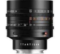 TTARTISAN Objectif Cine T2.1 de 50 mm, mise au point manuelle Bubble & Soft Dual Bokeh, ouverture DeClick, compatible avec les appareils photo à monture L