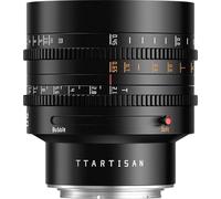 TTARTISAN Objectif Cine T2.1 de 50 mm, mise au point manuelle Bubble & Soft Dual Bokeh, ouverture DeClick, compatible avec les appareils photo Nikon Z-Mount