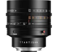 TTARTISAN Objectif Cine T2.1 de 50 mm, mise au point manuelle, design Bubble & Soft Dual Bokeh, ouverture DeClick, compatible avec les appareils photo Canon RF