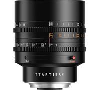 TTARTISAN Objectif Cine T2.1 de 85 mm, mise au point manuelle, design Bubble & Soft Dual Bokeh, ouverture DeClick, compatible avec les appareils photo Canon RF