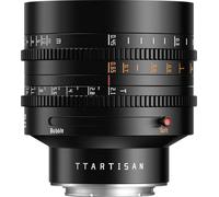 TTARTISAN Objectif Cine T2.1 FE plein format 50 mm, mise au point manuelle Bubble & Soft Dual Bokeh, ouverture DeClick, compatible avec les appareils photo Sony E-Mount