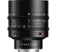TTARTISAN Objectif Cine T2.1 FE plein format 85 mm, mise au point manuelle Bubble & Soft Dual Bokeh, ouverture DeClick, compatible avec les appareils photo Sony E-Mount
