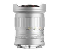 TTARTISAN Objectif d'appareil photo fisheye 11 mm F2,8, plein format ultra grand angle, mise au point manuelle, argent (pour Nikon Z)
