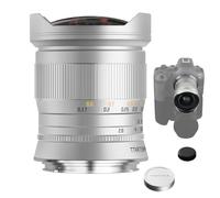 TTArtisan Objectif fisheye 11 mm F2.8 compatible avec les appareils photo EOS RF Mount tels que R RP R5 R6 argent