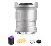 TTArtisan Objectif Fisheye 11 mm F2.8 pour Monture Nikon Z, Objectif Ultra Grand Angle Plein Format Mise au Point Manuelle en Gros Plan de 0,17 m pour des Portraits (Argent)