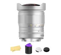 TTArtisan Objectif Fisheye Plein Format 11 mm F2.8, Corps entièrement en métal, Compatible avec Les appareils Photo Sony à Monture E A7 A7ll A7ll A7lV A7R A7Rll A7Rll A7RlV (Argent)