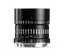TTArtisan Objectif fixe manuel 50 mm F0.95 APS-C pour appareils photo Sony E-Mount sans miroir A5000, A5100, A6000, A6100, A6300, A6400, A6500, A6600, NEX-3, NEX-3N, NEX-3R, NEX-5T, NEX-5R, NEX-5R