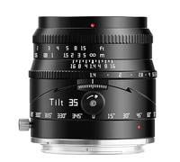 TTartisan Objectif inclinable APS-C 35 mm F1.4 APS-C pour Nikon, grande ouverture et mise au point manuelle, compatible avec les appareils photo Nikon Z-Mount Z50, Z50I. Zfc, Z30, etc.