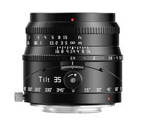 TTartisan Objectif inclinable APS-C 35 mm F1.4 pour appareil photo M4/3, grand ouverture et mise au point manuelle, compatible avec les appareils photo Oilympus/Panasonic M4/3