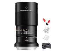 TTartisan Objectif macro 2X 100 mm F2.8 plein format avec mise au point manuelle, compatible avec les appareils photo Fujifilm Fuji GFX, GFX50S, GFX50SII, GFX50R, GFX100, GFX100II, GFX100S, GFX100SII,
