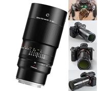 TTARTISAN Objectif macro 2X plein format 100 mm F2.8 pour appareils photo à monture E A7 A7M2 A7M3 A7M4 A7R A7RM2 A7RM3 A7RM5 A7S A7SM2 A7C A7C2 A7CR A1 A9 A9I A9III ZV-E1 et plus encore.