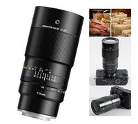 TTARTISAN Objectif macro 2X plein format 100 mm F2.8 pour appareils photo X-A1 X-A10 X-A2 X-M1 X-H1 X-T1 X-T100 X-T200 X-T3 X-T30II X-T4 X-T5 X-Pro1 X-E1 X-S10 X-S20 et plus encore.