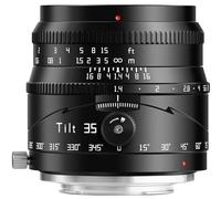 TTArtisan Objectif manuel inclinable 35 mm F1.4 Grande ouverture APS-C Inclinable Portrait Objectif compatible avec les appareils photo Fuji X Mount X-A10, X-A2, X-A3, X-A5, X-A7, X-A1, X-A10, X-A3