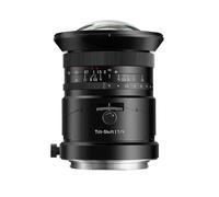 TTArtisan Objectif Plein Cadre inclinable F4 en métal 17 mm Compatible avec Monture Fuji GFX - Noir