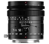 TTArtisan Objectif Tilt 50 mm F1.4 plein format Mise au point manuelle pour appareils Fuji X Mount X-A1 X-M1 X-T100 X-T30 X-PR01 X-E1 X-E4 XS10 et plus encore