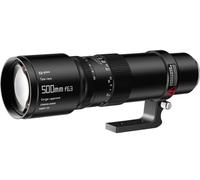 TTArtisan Téléobjectif 500 mm F6.3 Corps en métal Compatible avec Monture L (Cadre Complet) - Noir
