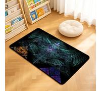 TTBAoDAoY Tapis de Porte Paillasson 40x60cm Interieur et Extérieur Antidérapant Absorbant, Gardien du Chaos Un Design Fantastique Magnifique et Complexe