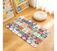 TTBAoDAoY Tapis de Porte Paillasson 40x60cm Interieur et Extérieur Antidérapant Absorbant, Motif créatif sans Couture aux Couleurs Pastel