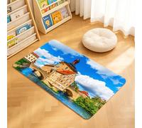 TTBAoDAoY Tapis de Porte Paillasson 40x60cm Interieur et Extérieur Antidérapant Absorbant, Pont de Pierre et Tour Ancienne, Un site emblématique des rives du fleuve en Europe