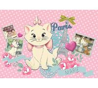 TTbaoz 1000 pièces Puzzles Adultes Adolescents Enfants Éducation Les Aristochats-Mignon Mary Cat-E Unique Parfaitement Classique Éducation Super Dur Garçon Fille Fête d'anniversaire Cadeau
