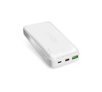 SBS Mobile Banque d'alimentation TTBB20000PD20W 20 000 mAh USB-C Power Delivery 20W USB-A 18W Blanc