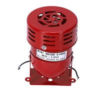 TTBD AC 220V Rouge Metal Moteur Pousse Raid Aerien Sirene Corne Alarme