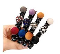 TTBDBFH Double-Layer Retro Hairball Hair Clip,Fashion Braided Hair Ball Side Clip,French Twist Plait Hairpin Hair Tools,Girl Sweet Princess Hairstyle Hairpin for Women Girls Braided Hair