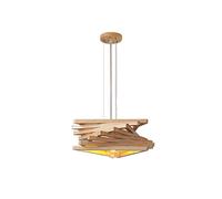 TTBDDDYH Plafonniers Suspendus de Style Japonais créatifs, E27 Lampe Suspendue géométrique Vintage Simple, Moderne, Simple, luminaire Suspendu pour Restaurant, Salon, Pendentif Suspendu