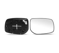 TTCR-II 1PC Compatible avec Verre Rétroviseur Toyota Yaris II 2006 2007 2008 2009 2010 2011, Côté Passager Verre Miroir Chauffant Remplacer, Remplacement du Mirror Rétroviseur Yaris 2-Droite