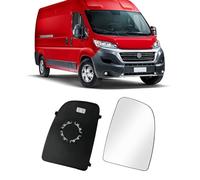 TTCR-II 1PC Verre Rétroviseur Compatible avec Fiat Ducato/Citroen Jumper/Peugeot Boxer Verre Miroir Chauffant 2006-2021 Rétroviseur Rechange pour Ducato/Jumper/Boxer Spaceback Miroir(Droite)
