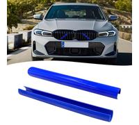 TTCR-II 2PCS Bandes de Calandre Compatible avec BMW Série 3 G20/G21 | Garniture Inserts Calandre G20 Sedan/G21 Touring 2019-2024 330i 330e M340i Inserts de Calandres Avant BMW Accessoire-Bleu