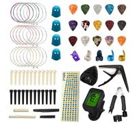 TTCR-II 75 Pièces Kit Accessoire Guitare Acoustique