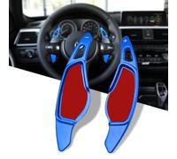 TTCR-II Compatible avec extensions levier vitesses 3, 4, 5, 6, 7, 8, X3, X4, X5, X6, X7, Z4 Series - Pagaie volant aluminium pour G20, G22, G23, G26, G30, G32, G11, G15, G16, G14, G01 2 G06 G07-Bleu