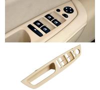 TTCR-II Compatible avec Poignée de Porte bmw X5 E70 2008-2013, X6 E71/E72 2008-2014, Garniture Poign e de Porte Interieur,Poignee de Porte Avant,Poignée Intérieure Gauche X5 E70, X6 E71/E72-Beige
