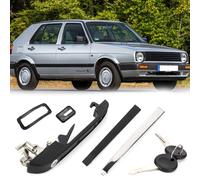 TTCR-II Compatible avec Poignée Porte Extérieure VW Golf Jetta Rabbit Scirocco, Jetta Poignée Extérieure 191837206A Extérieure Porte Poignées VW Golf Quantum Poignée - Avant Droite