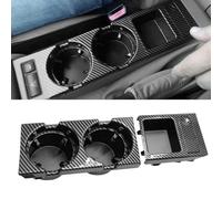 TTCR-II Compatible avec Porte-Gobelet BMW Serie 3 E46 1997-2006, Porte-Gobelet pour Console Centrale de Voiture Serie 3 316i 318i 318d 320i 320d 323i 325i 325xi 328i 330i 330xi M3 (51168217953)