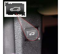 TTCR-II couvercle de bouton de commutation de coffre arrière de hayon, bouton de commutation de déverrouillage du hayon arrière Compatible avec BMW E81 E82 F22 F23 E90 F30 F32 E60 F10 F11 F01 E84 F25